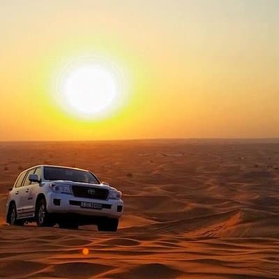 Sun Rise Desert Safari & Sandboarding (Private Vehicle)