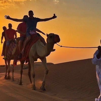 Dubai Camel Caravan with BBQ Dinner Buffet 2