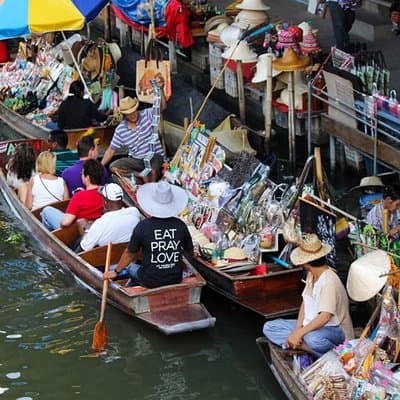 Floating Market Damnoen Saduak and Meklong Railway Market: Half Day Tour 4