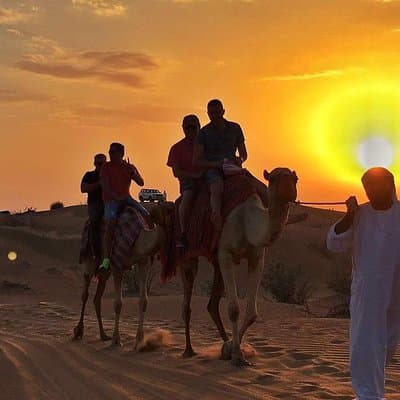 Dubai Camel Caravan with BBQ Dinner Buffet 5