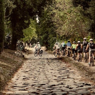PRIVATE Appian Way and Lake Albano Ebike Tour with Italian Lunch 2