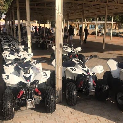 Dubai 30 mins Quad Bike with Evening Safari and ferrari world 5
