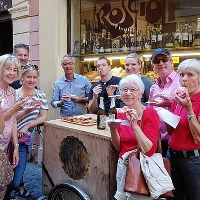 Budget Street Food Tour of Campo de Fiori, Jewish Ghetto & Pantheon with Gelato