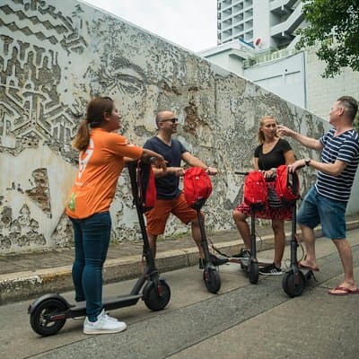 Electric Scooter Tour of Bangkok