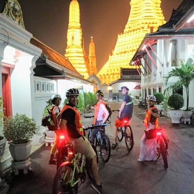 Bike Bangkok at Night with Thai Dinner 3