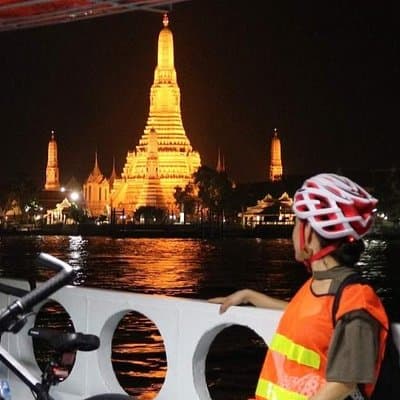 Bike Bangkok at Night with Thai Dinner 2