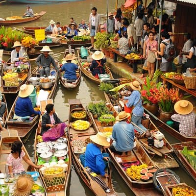 Private Tour: Amphawa Floating Market & Maeklong Railway Market 2