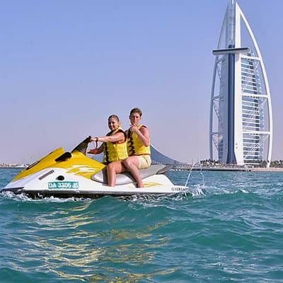 Go on a Jet Ski Safari Adventure to Burj al Arab, Palm Jumeirah and Dubai Marina