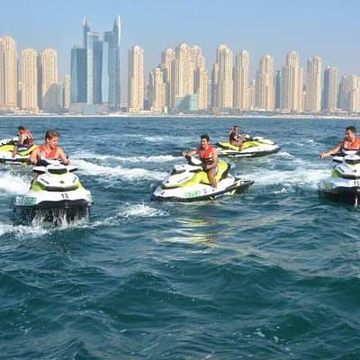 Go on a Jet Ski Safari Adventure to Burj al Arab, Palm Jumeirah and Dubai Marina 3