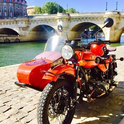 Paris Vintage Private & Bespoke Tour on a Sidecar Motorcycle 3