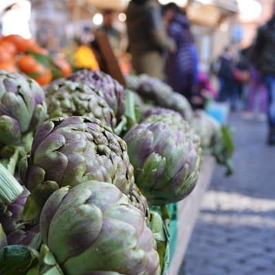 Campo dei Fiori Market and Trevi Fountain District Food & Wine Tour in Rome
