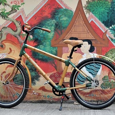 Family Bicycle Tour in the Green Oasis of Bangkok on Bamboo bikes 3