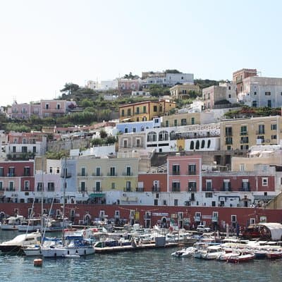 Full day boat excursion of Ponza & Palmarola from Rome