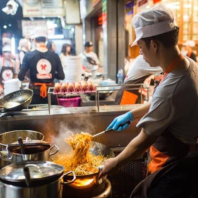 Bangkok by Night: Temples, Markets and Food Tuk-Tuk Tour 4