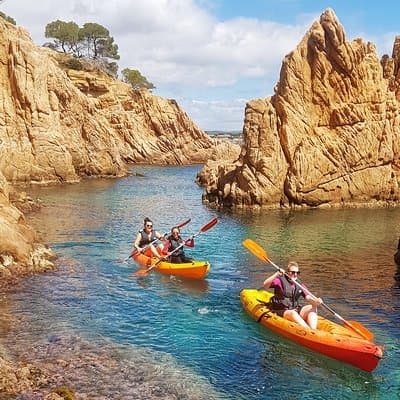 Costa Brava Tour with Kayak & Lagoon Snorkeling