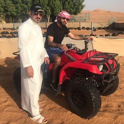 PRIVATE Red Dune Desert Safari, BBQ Dinner, Camel Ride & Falcon Photo 5