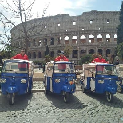 Discover the famous seven hills of Rome with the calessino bee 5