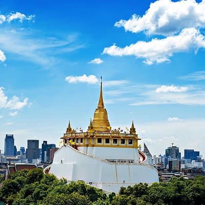 Bangkok Old Town Tour : Wat Suthat, Wat Saket & Wat Ratchanadda