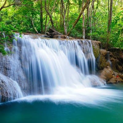 Private 3-Day River Kwai, Floating Market and Erawan Waterfalls Tour 5