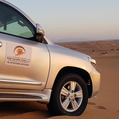 Morning Desert Safari with Camel Ride and Sandboarding 4