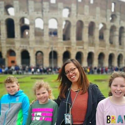 Colosseum Tour for Kids with Caesars Palace & Roman Forums