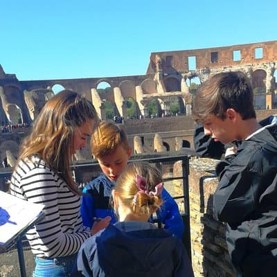 Colosseum Tour for Kids with Caesars Palace & Roman Forums 5