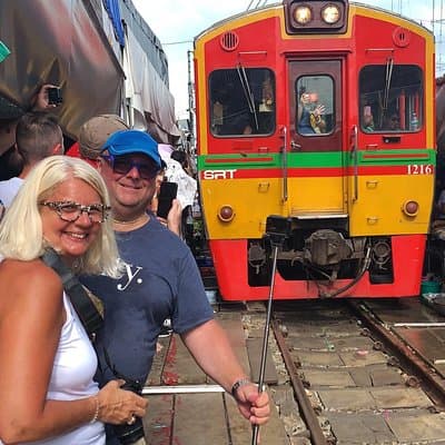 Floating & Railway Market and Coconut Farm Tour [Optional Luxury] 2