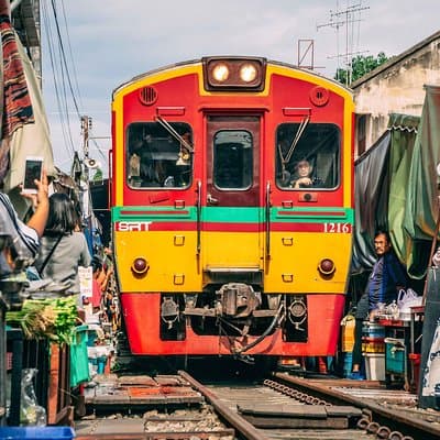 Bangkok: Ayutthaya, Floating Market & Railway Market - Full Day