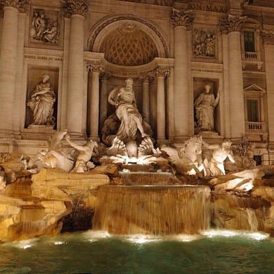 Rome by night with pizza & gelato ( minimum 2 people)