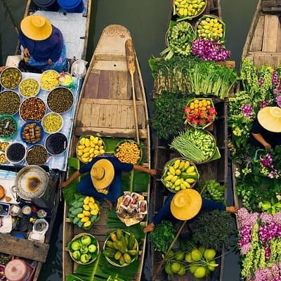 Khlong Lat Mayom & Taling Chan Local Floating Markets Tour (SHA Plus)