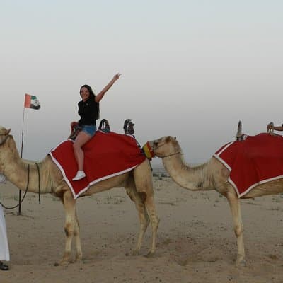 Evening Dubai Desert Safari with Quad Biking & Sandboarding 5