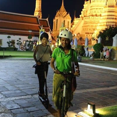 Bangkok at Night by Electric Scooter 3
