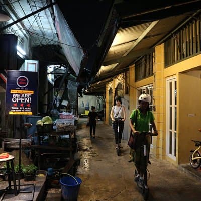 Bangkok at Night by Electric Scooter 5