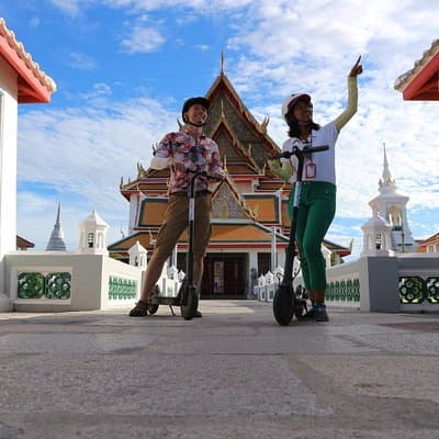 Explore Bangkok by E-Scooter & Try Street Food 2