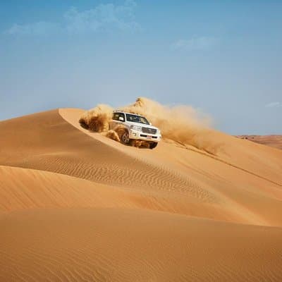 Private Abu Dhabi Desert Safari From Dubai with Hot BBQ Dinner