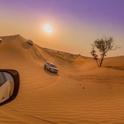 Private Abu Dhabi Desert Safari From Dubai with Hot BBQ Dinner 2