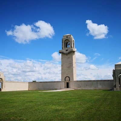 Sir John Monash Centre in the Somme from Paris aboard a Van (4/7 pax)