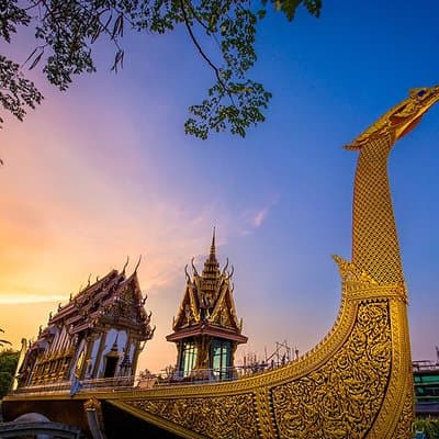 Private Bangkok Tuk Tuk Sunset Long-tail Night Lights 5