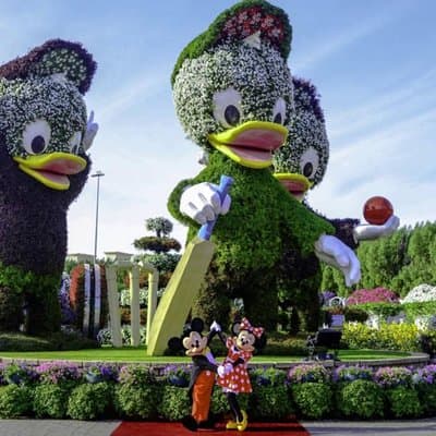 Memorable Evening at Dubai Global Village with Dubai Miracle Garden Visit !! 3