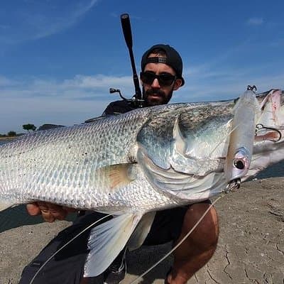 Big Barramundi Lure Fishing Thailand 2