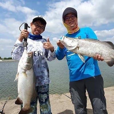 Big Barramundi Lure Fishing Thailand 5