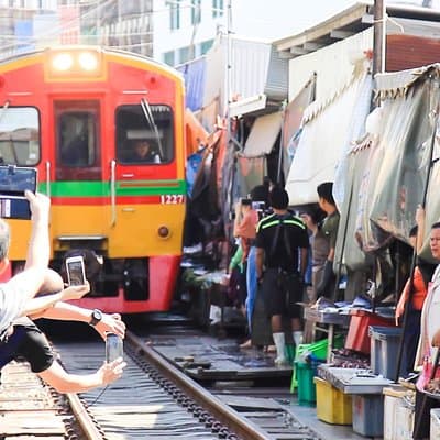 Maeklong Railway Market, Tha Kha Floating Market And The Hidden Gems