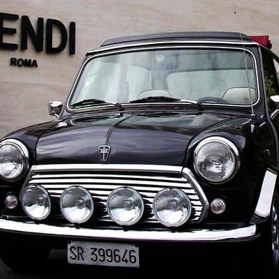 Best neighborhoods of Rome by Mini Cooper Classic Cabriolet 4