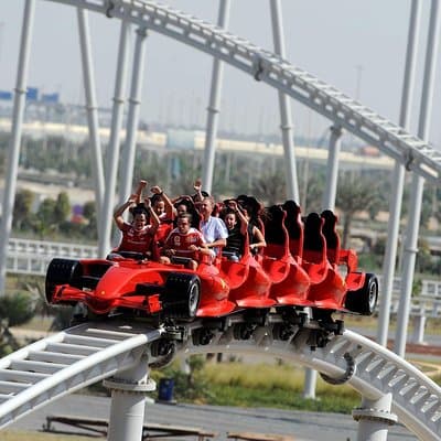 Abu Dhabi City Tour with Ferrari world & Buffet Lunch