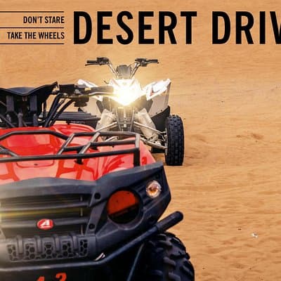 Quad Bike Guided Desert Tour
