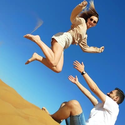 Morning Desert Safari (Dune Drive) - Camel Riding & Sand boarding 3