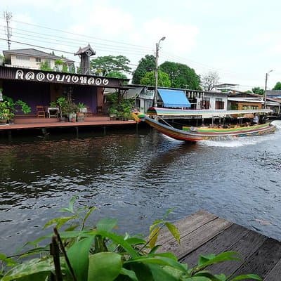 Private Tour : 5 hours Long Tail Boat Tour : Hidden Gems of Bangkok Locals way