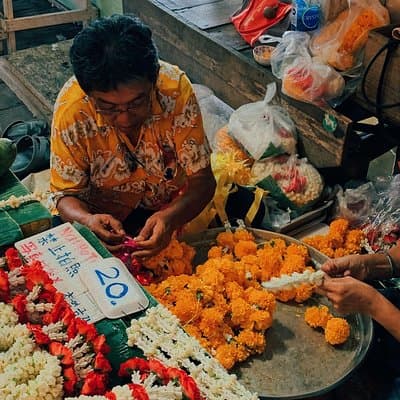 A night at the market