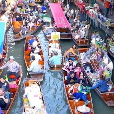 Exclusive Floating Market & River Kwai Private Experience