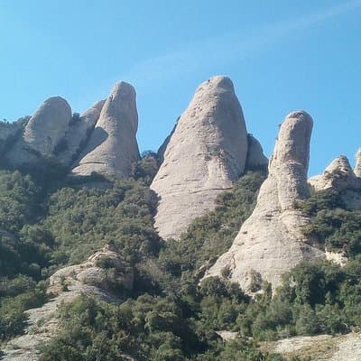 Hiking In Montserrat,near Barcelona 4